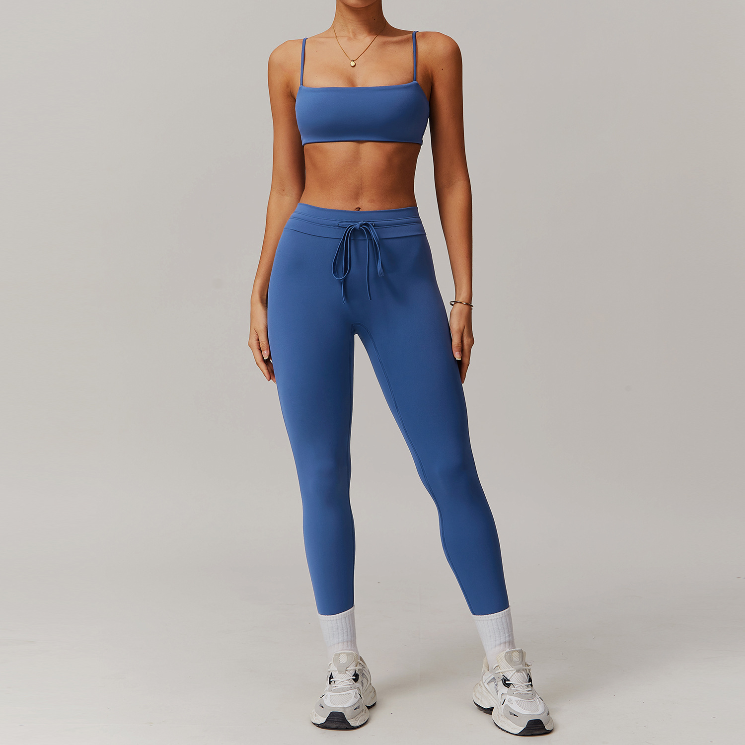  Wholesalers Custom Activewear Bra Sportswear Two Piece Set  DR5034-2