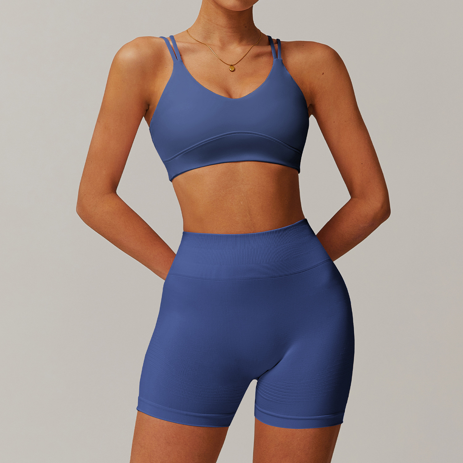  Gym Fitness Sets Butt Lift Summer Sport Wear Workout Set Clothing For Women DR4001-2