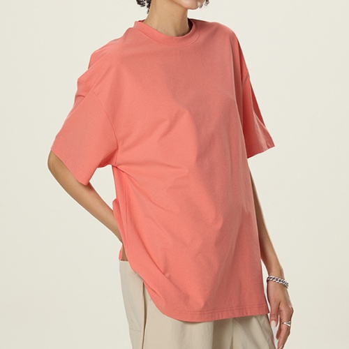Men's Fashion Casual Summer Drop Shoulder Oversize Tee Shirts DRNT012