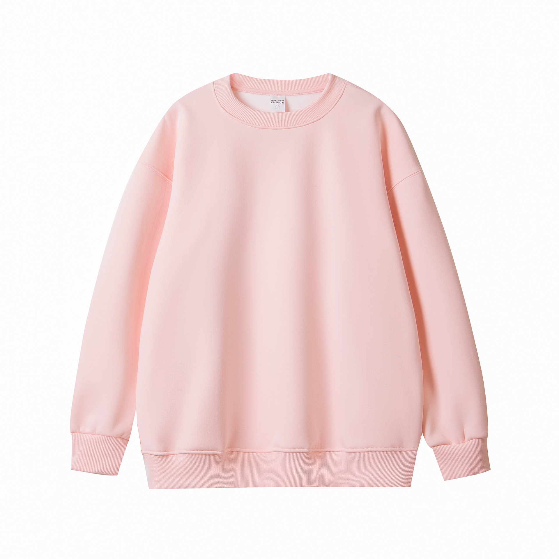 Long Sleeve Shirts Women Wholesale Crew Neck Pullover Top DRWS005